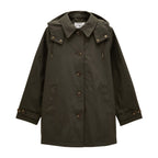 Joules Womens Rainmore Coat - Khaki Green