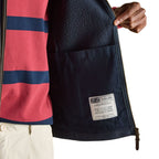 Joules Mens Heritage Fleece Gilet - Navy