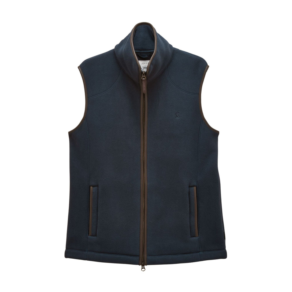Joules Mens Heritage Fleece Gilet - Navy