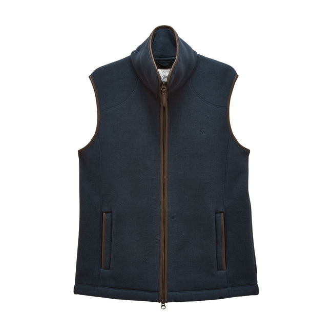 Joules Mens Heritage Fleece Gilet - Navy Hover Image