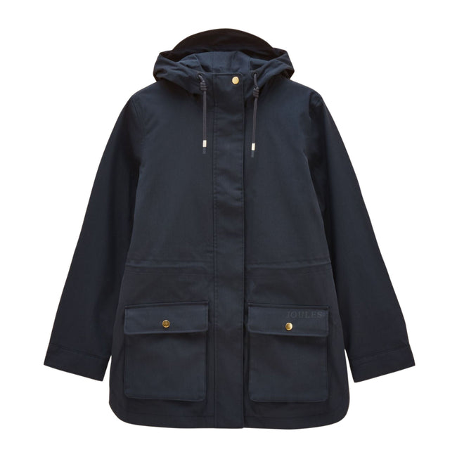 Joules Womens Portwell Coat - Navy Hover Image