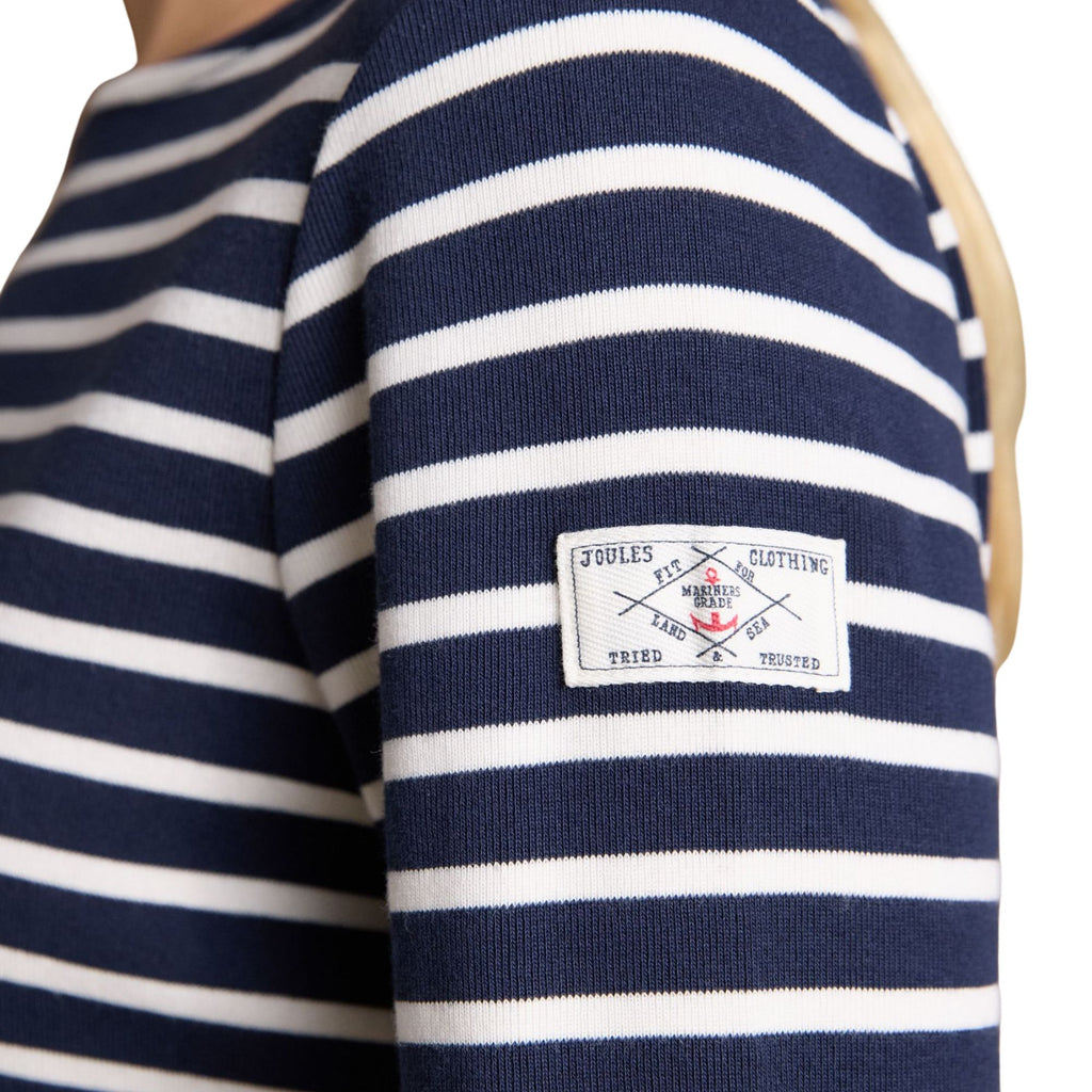 Joules Womens Harbour T-Shirt - Navy/White
