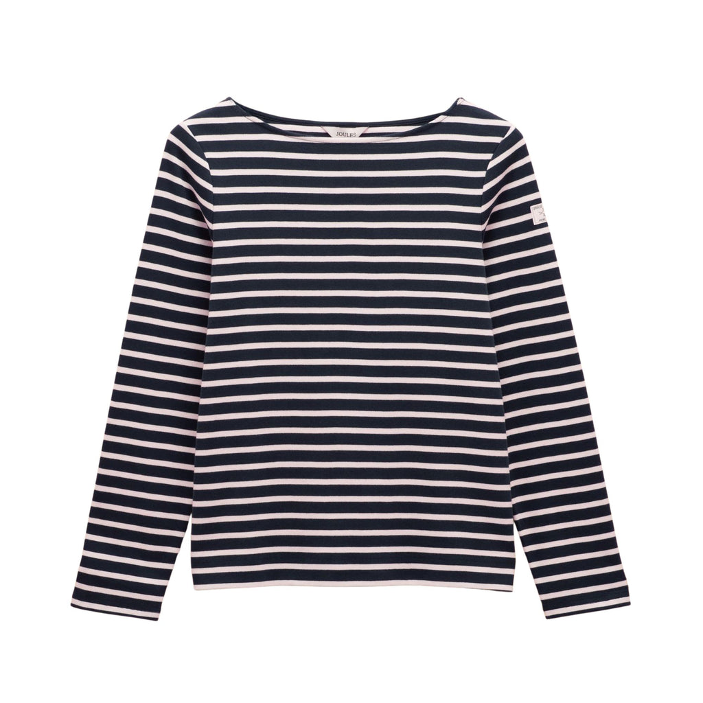 Joules Womens Harbour T-Shirt - Navy/White