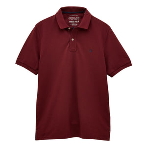 Joules Mens Woody Polo Shirt - Burgundy