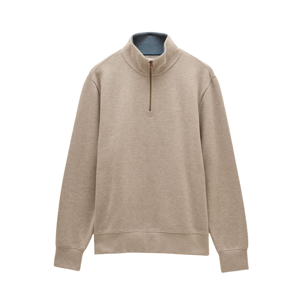 Joules Mens Alistair Sweat Top - Oatmeal