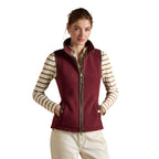 Joules Womens Heritage Gilet - Red