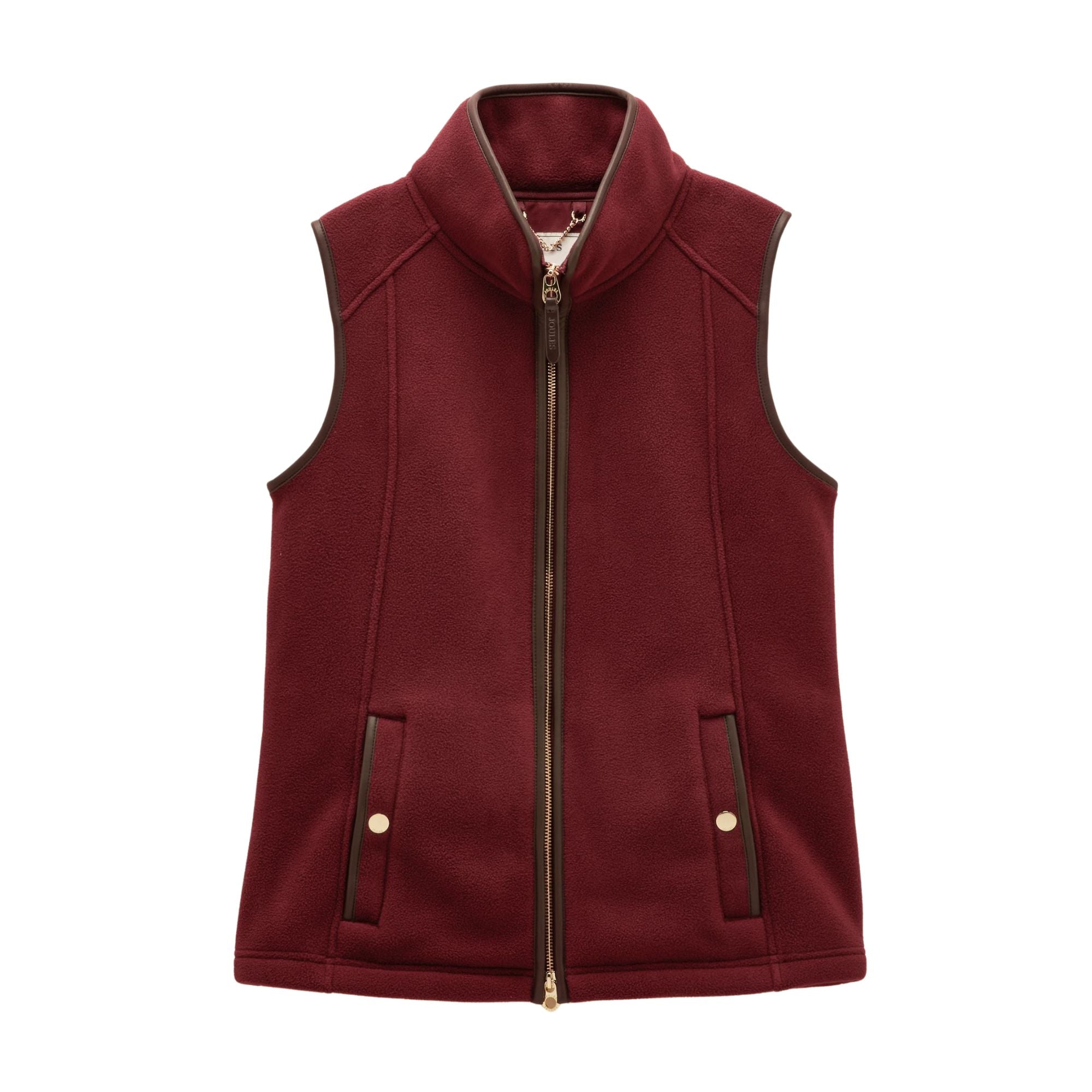 Joules Womens Heritage Gilet - Red