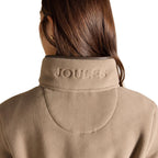 Joules Womens Heritage Full Zip Fleece - Mink Brown