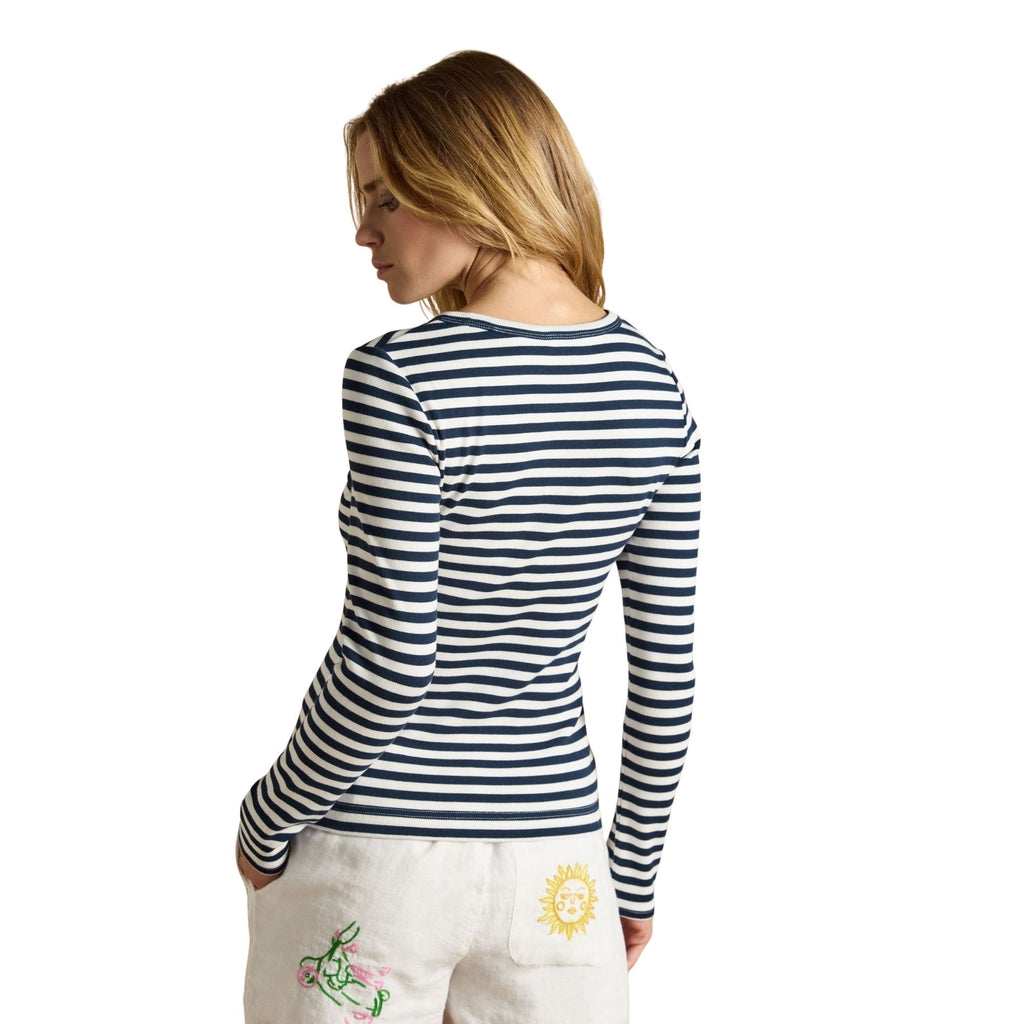 Joules Womens Sophie T-Shirt - Navy Creme