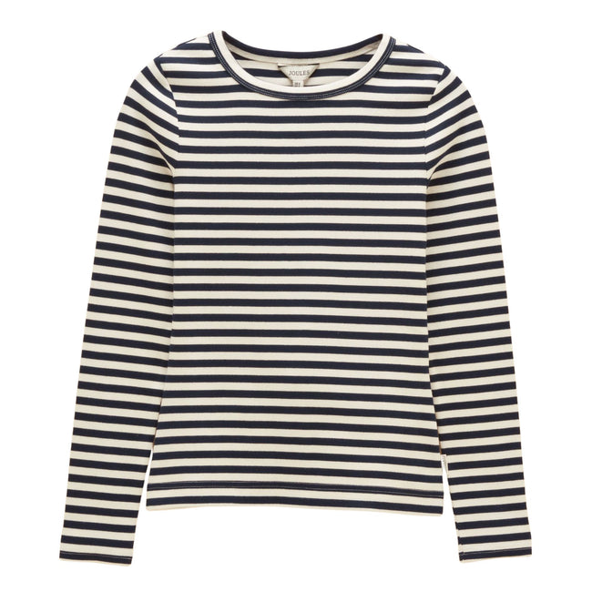 Joules Womens Sophie T-Shirt - Navy Creme Hover Image