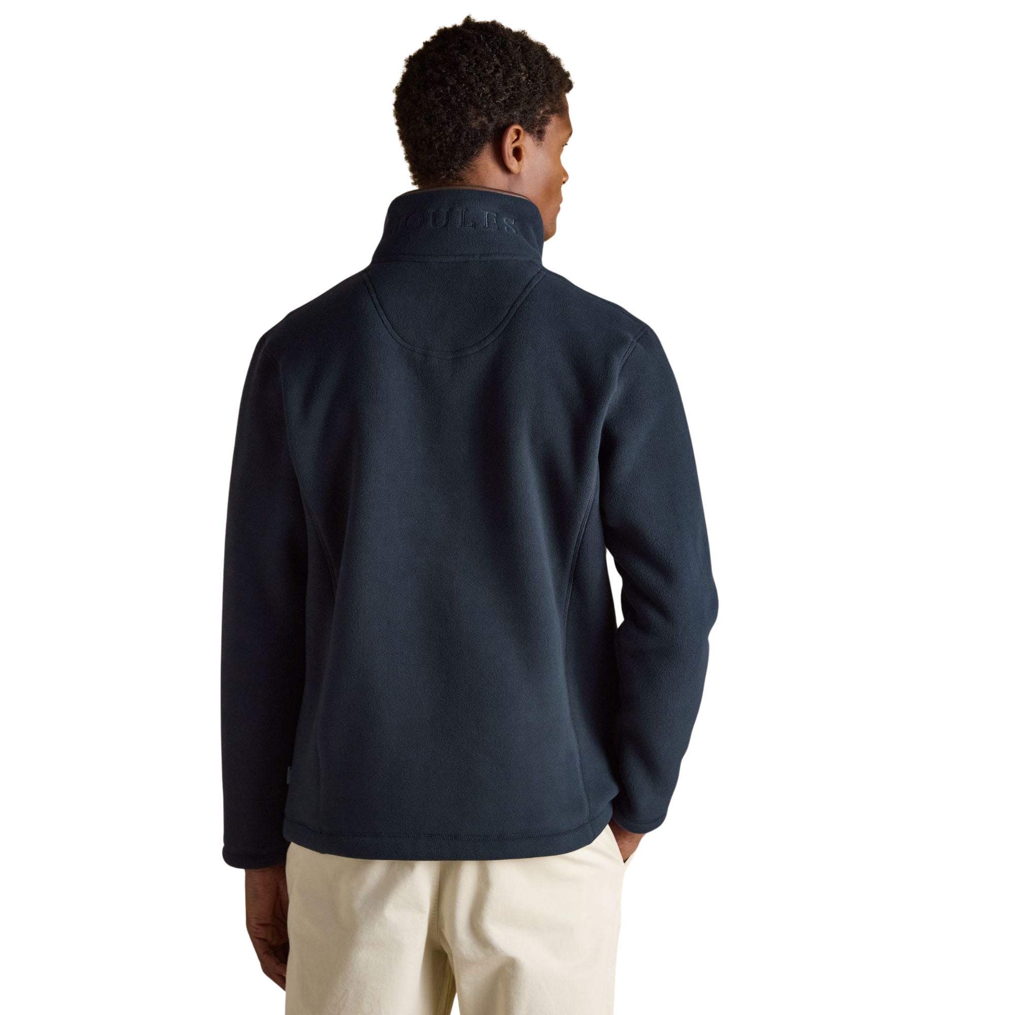Joules Mens Heritage Full Zip Fleece - Navy