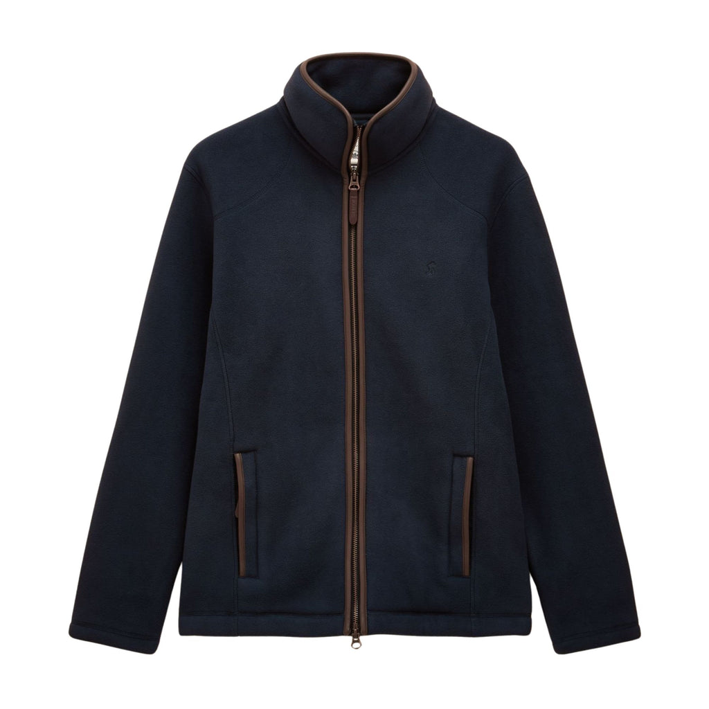 Joules Mens Heritage Full Zip Fleece - Navy