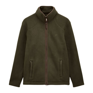 Joules Mens Heritage Full Zip Fleece - Dark Green