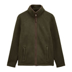 Joules Mens Heritage Full Zip Fleece - Dark Green