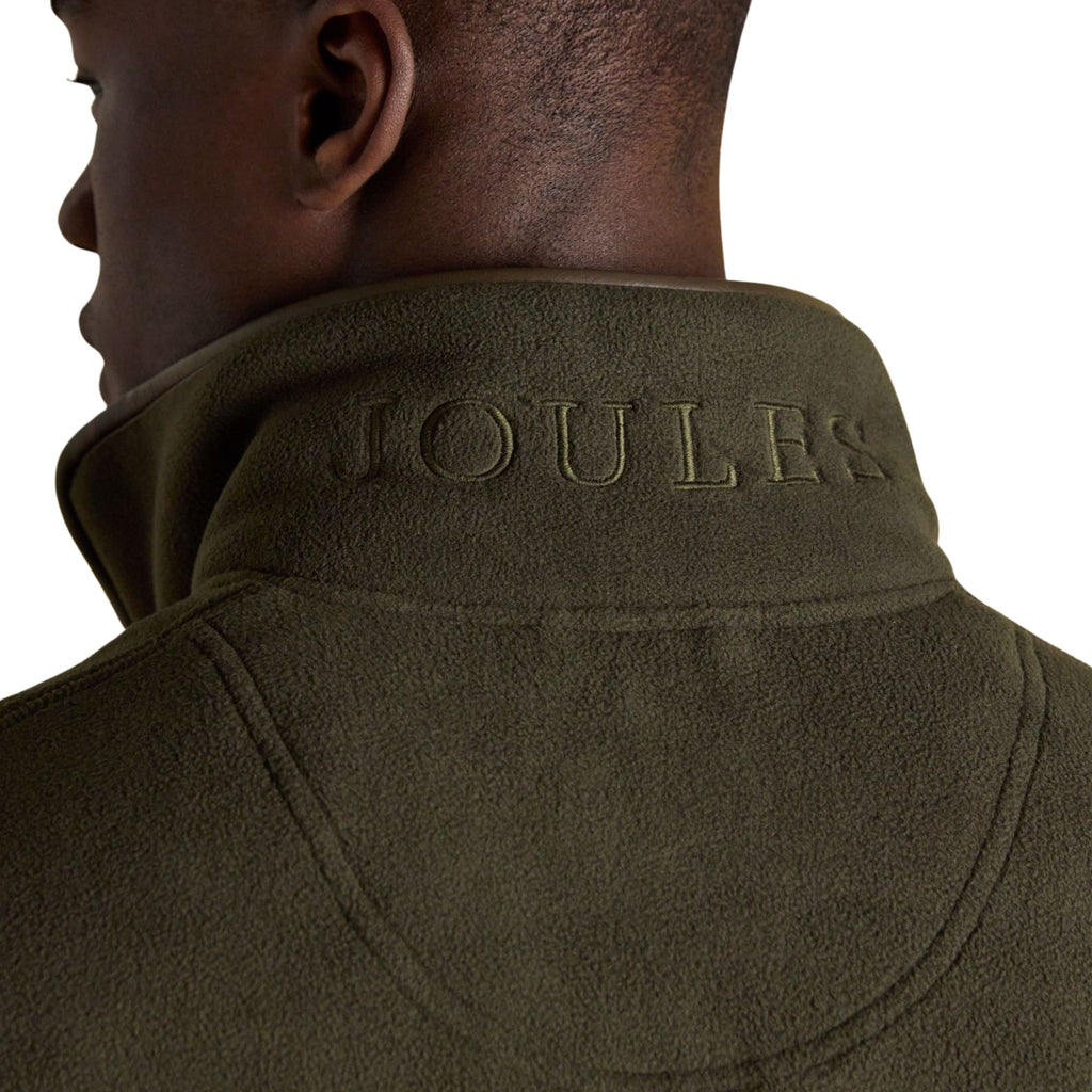 Joules Mens Heritage Fleece Gilet - Green