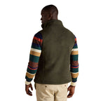 Joules Mens Heritage Fleece Gilet - Green