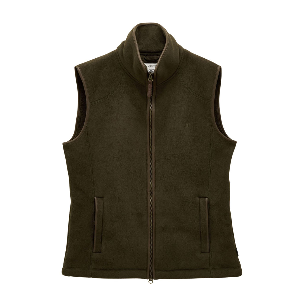 Joules Mens Heritage Fleece Gilet - Green