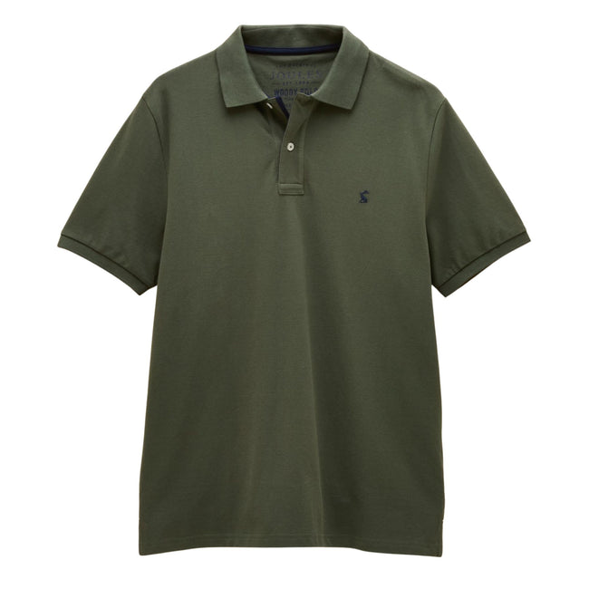 Joules Mens Woody Polo Shirt - Khaki Green Hover Image