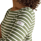 Joules Womens Harbour T-Shirt - Khaki Marl