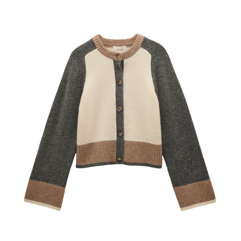 Joules Womens Nora Cardigan - Brown