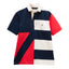 Joules Mens Rugby Club Short Sleeve Polo Shirt - White & Navy
