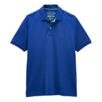 Joules Mens Woody Cotton Pique Polo Shirt - Blue
