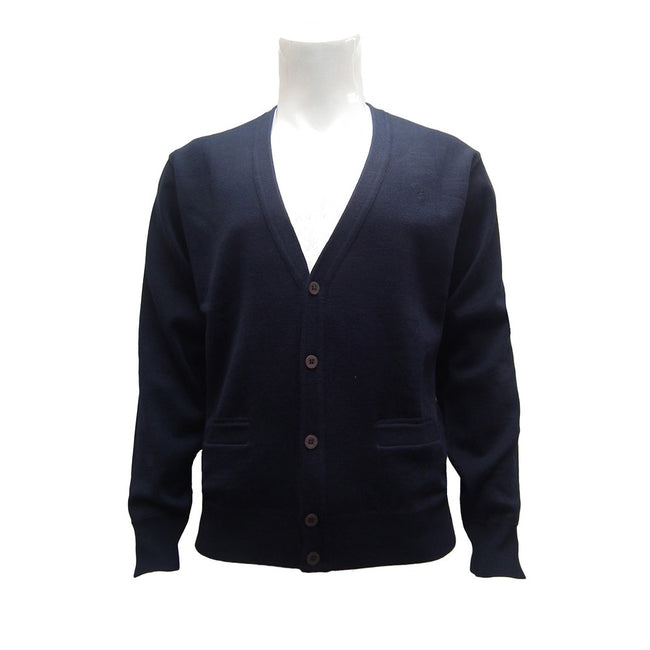 Gabicci Jumpers - K02 Classic Cardigan - Navy Hover Image