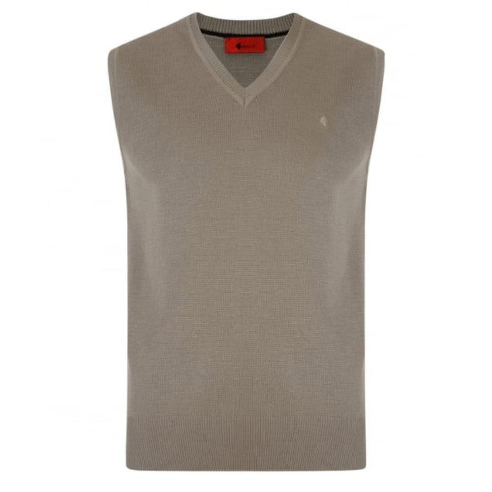 Gabicci Jumpers - K03 Classic Slipover - Stone