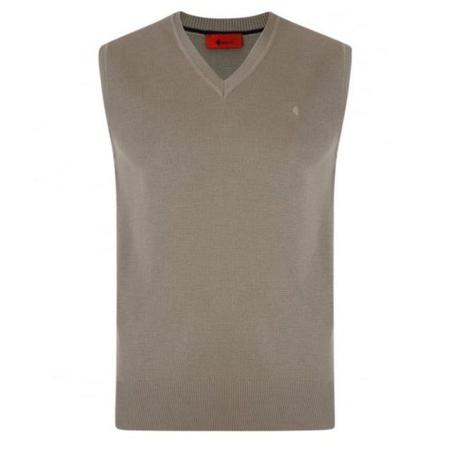 Gabicci Jumpers - K03 Classic Slipover - Stone Hover Image