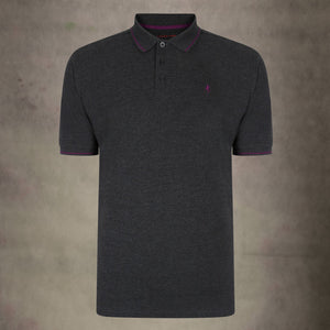 Lizard King Signature Polo Shirt - Black