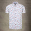 Lizard King Palm Tree Print Short Sleeve Shirt