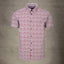 Lizard King Blood Orange Print Short Sleeve Shirt