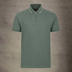 Lizard King Jumbo Pique Zipper Polo Shirt