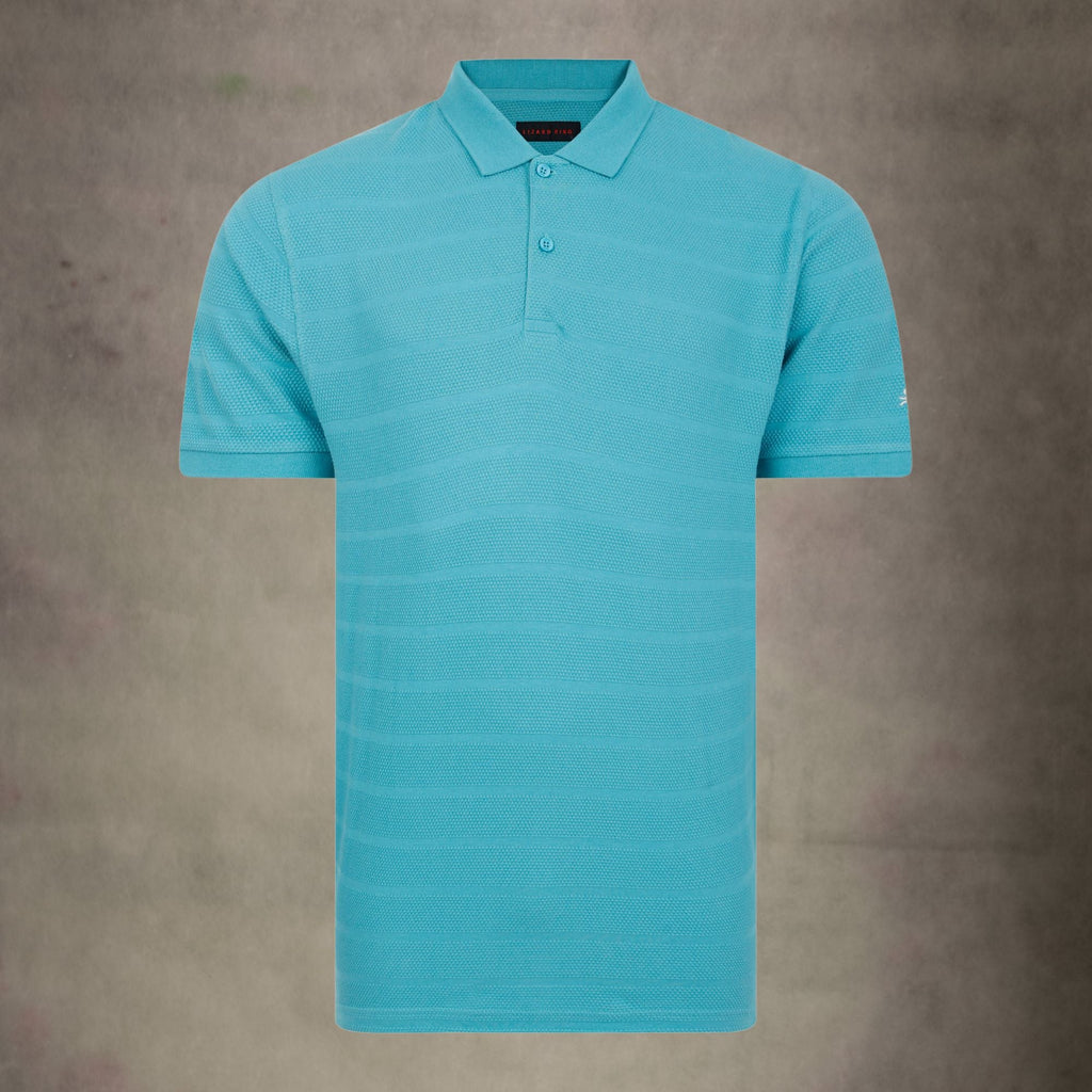 Lizard King Bubble Stripe Polo Shirt
