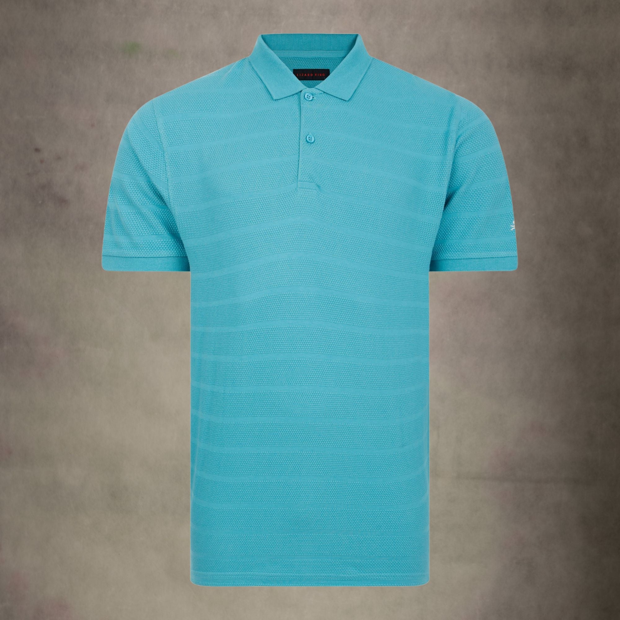 Lizard King Bubble Stripe Polo Shirt