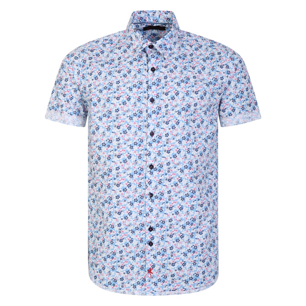 Lizard King Petal Print Short Sleeve Shirt