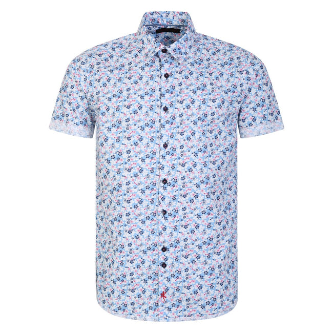 Lizard King Petal Print Short Sleeve Shirt Hover Image