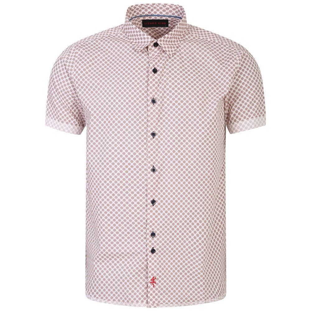 Lizard King Star Print Short Sleeve Shirt