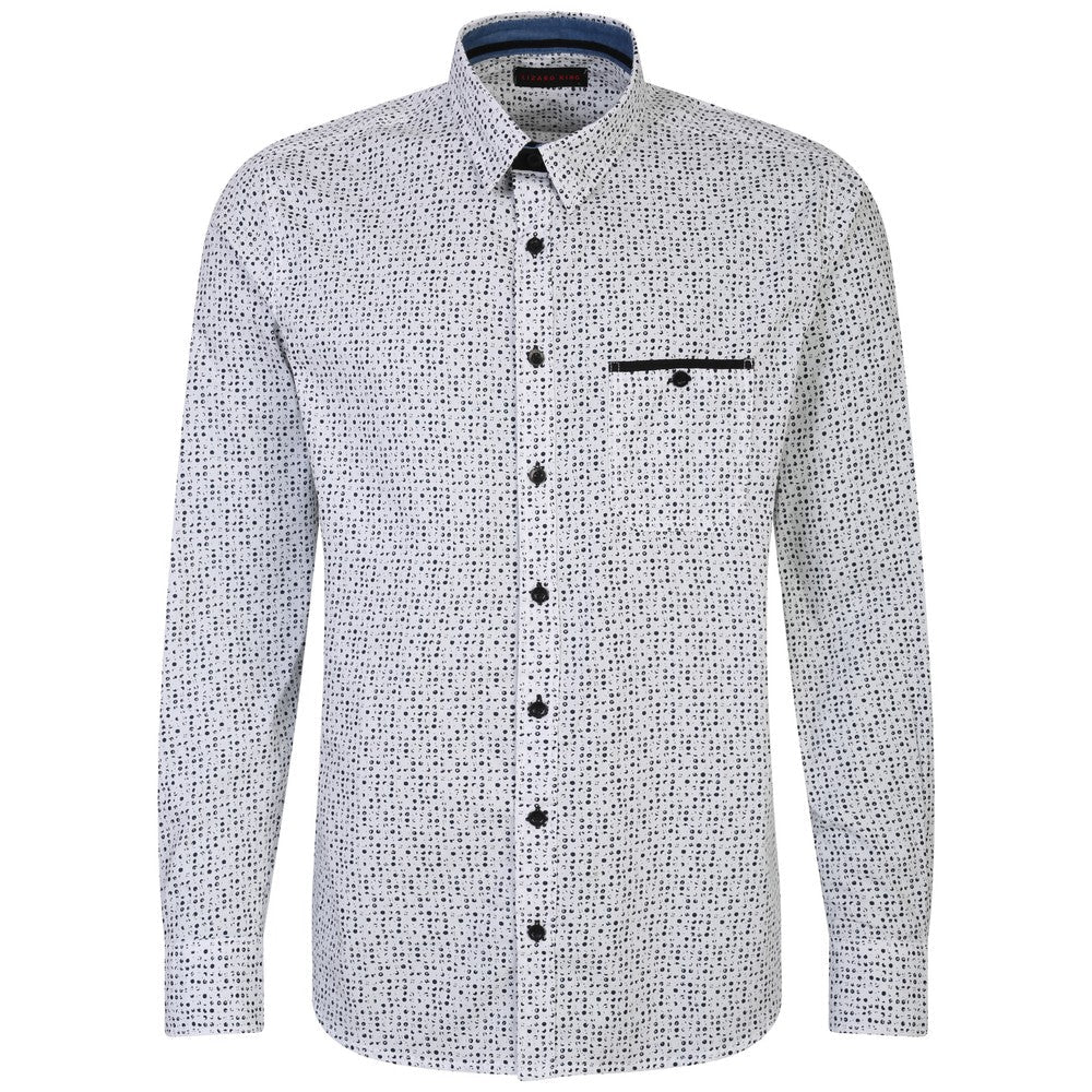 Lizard King Dalmatian Print Long Sleeve Shirt