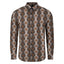 Lizard King Lotus Print Long Sleeve Shirt