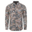 Lizard King Etched Print Long Sleeve Shirt
