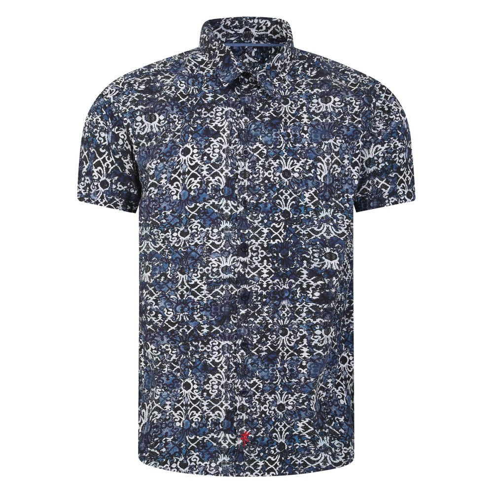 Lizard King Filigree Print Short Sleeve Shirt