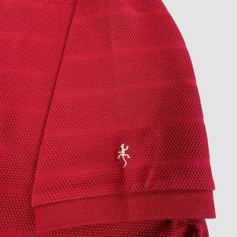 Lizard King Bubble Stripe Polo Shirt