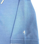 Lizard King Bubble Polo Shirt - Sky
