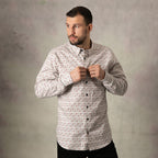 Lizard King Fleur Print Long Sleeve Shirt