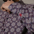 Lizard King Tile Print Long Sleeve Shirt