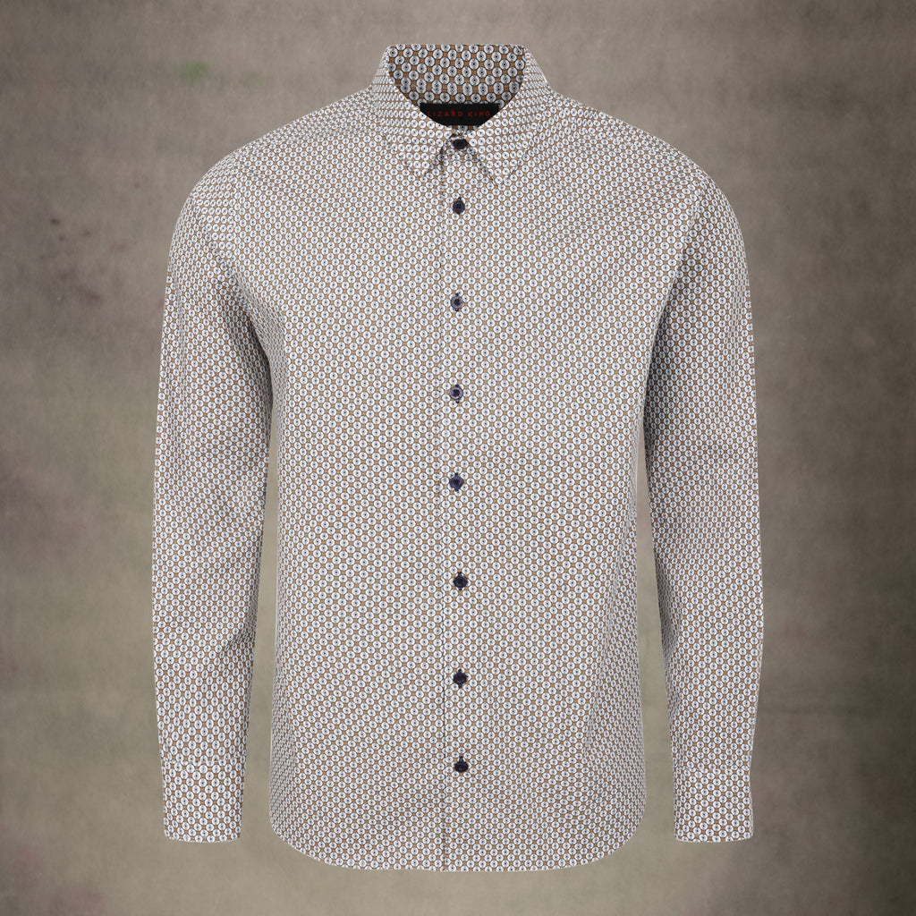 Lizard King Geo Print Long Sleeve Shirt