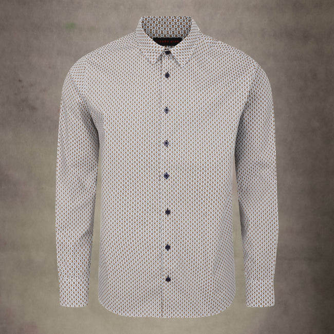 Lizard King Geo Print Long Sleeve Shirt Hover Image