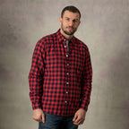 Lizard King Red Check Long Sleeve Shirt
