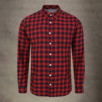 Lizard King Red Check Long Sleeve Shirt